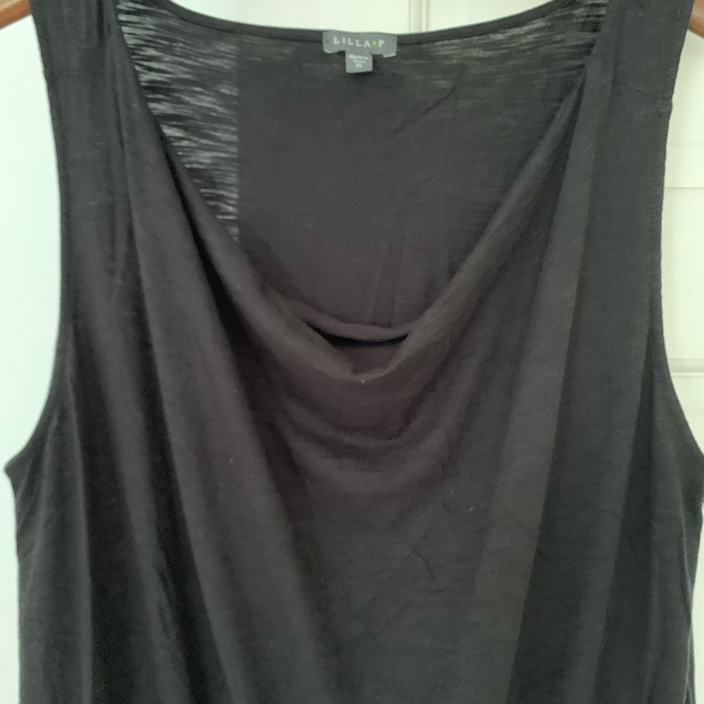 Lilla P cotton draw string tank dress